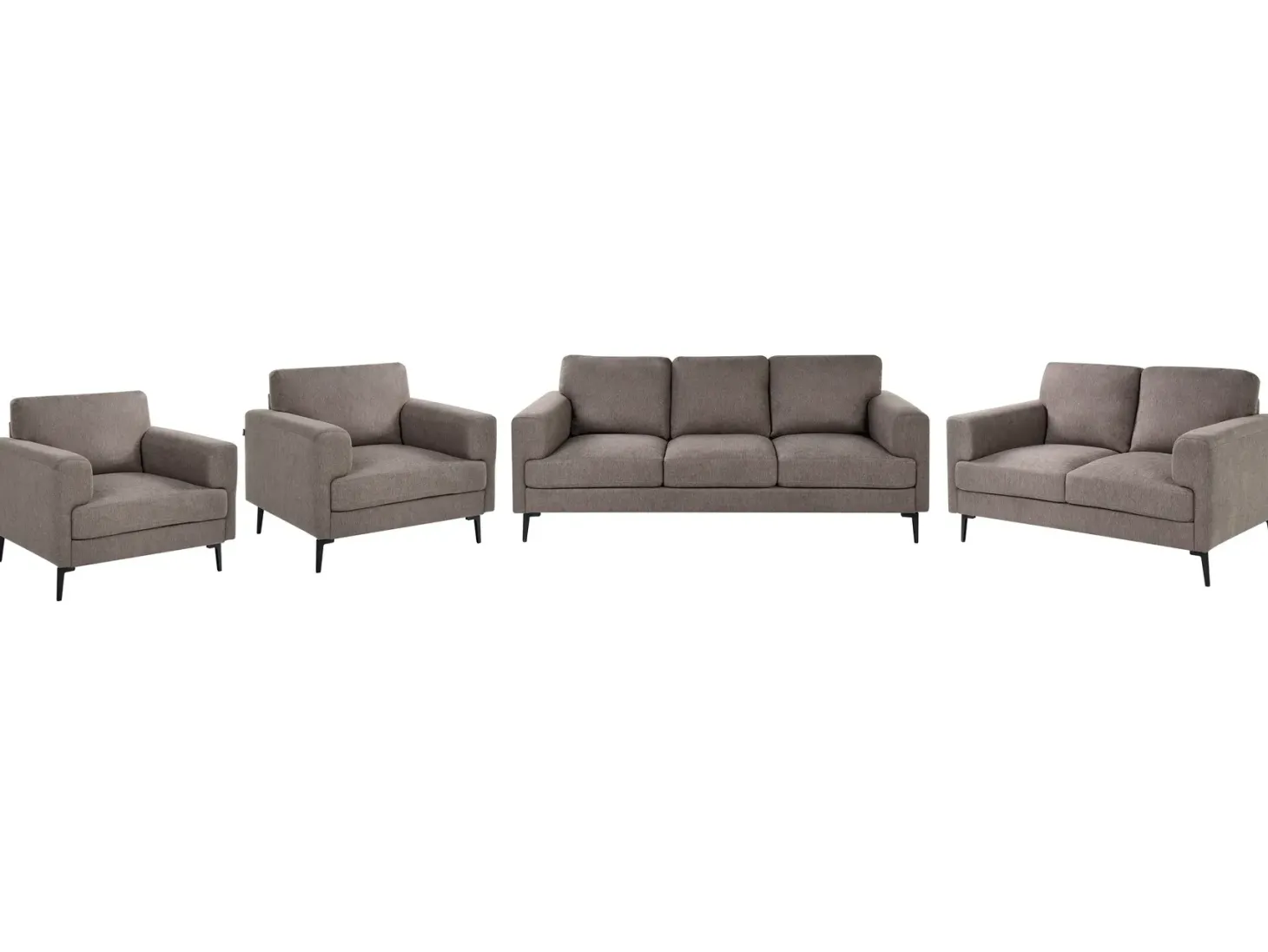 Sofasæt 7 personers LOUSTO Brun