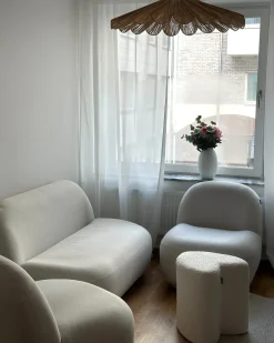 Sofasæt 4 personers LOVBERG Cremehvid