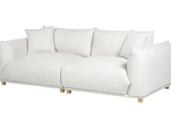 Sofasæt 5 personers LUVOS Cremehvid