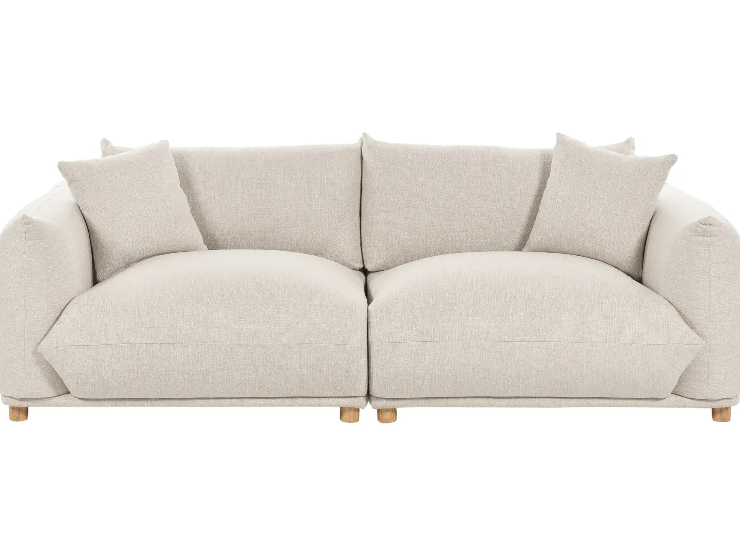 Sofasæt 5 personers LUVOS Lys Beige