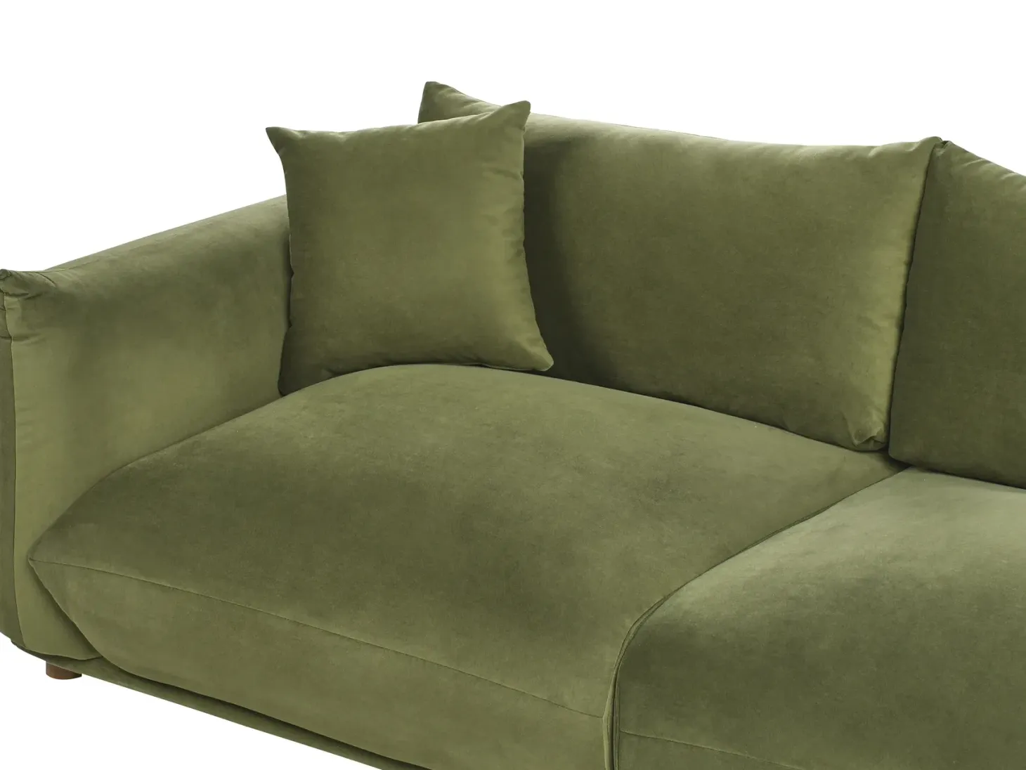 Sofasæt 5 personers LUVOS Velour Grøn