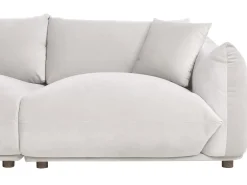 Sofasæt 5 personers LUVOS Velour Brungrå