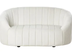Sofasæt 6 personers MALUNG Velour Cremehvid
