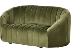 Sofasæt 6 personers MALUNG Velour Mørkegrøn