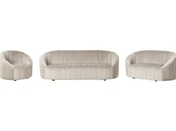 Sofasæt 6 personers MALUNG Velour Beige