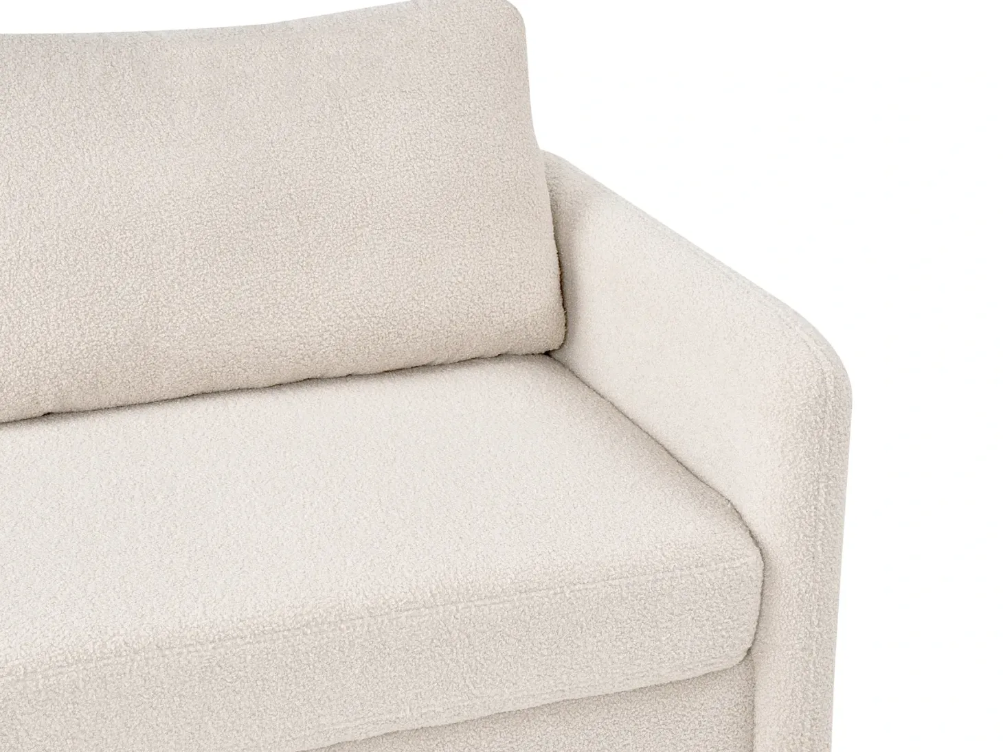 Sofasæt 5 personers MARE Boucle Beige