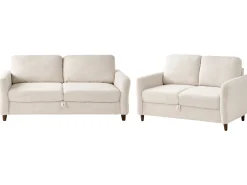 Sofasæt 5 personers MARE Boucle Beige