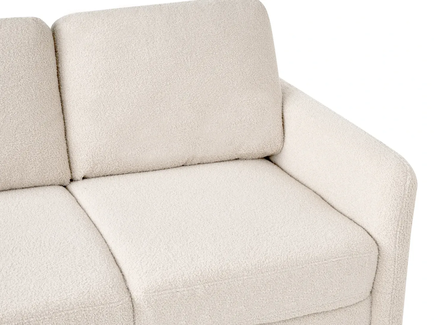 Sofasæt 5 personers MARE Boucle Beige