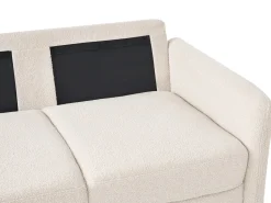 Sofasæt 5 personers MARE Boucle Beige