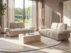 Sofasæt 5 personers NACKA Boucle Beige