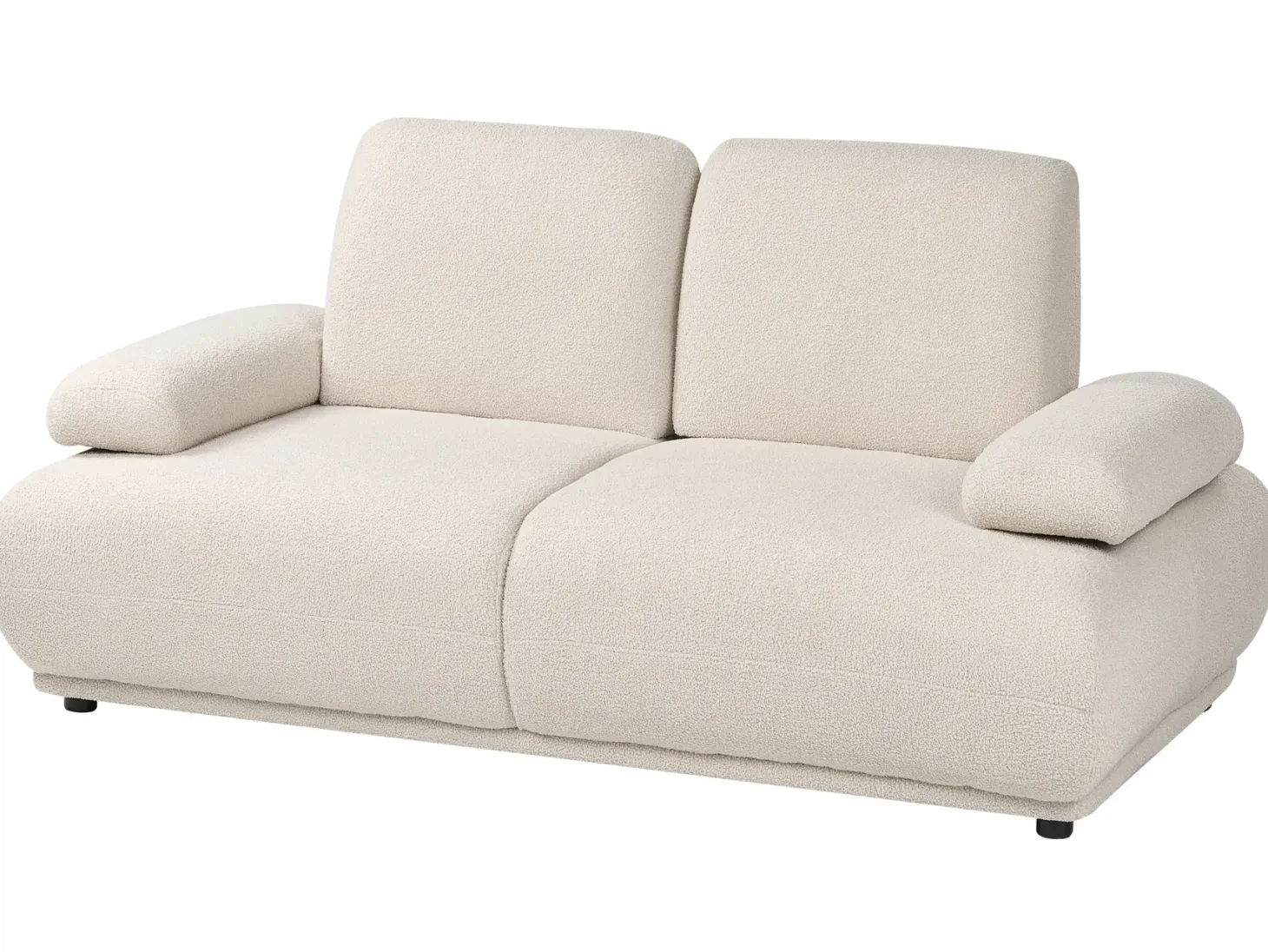 Sofasæt 5 personers NACKA Boucle Cremehvid