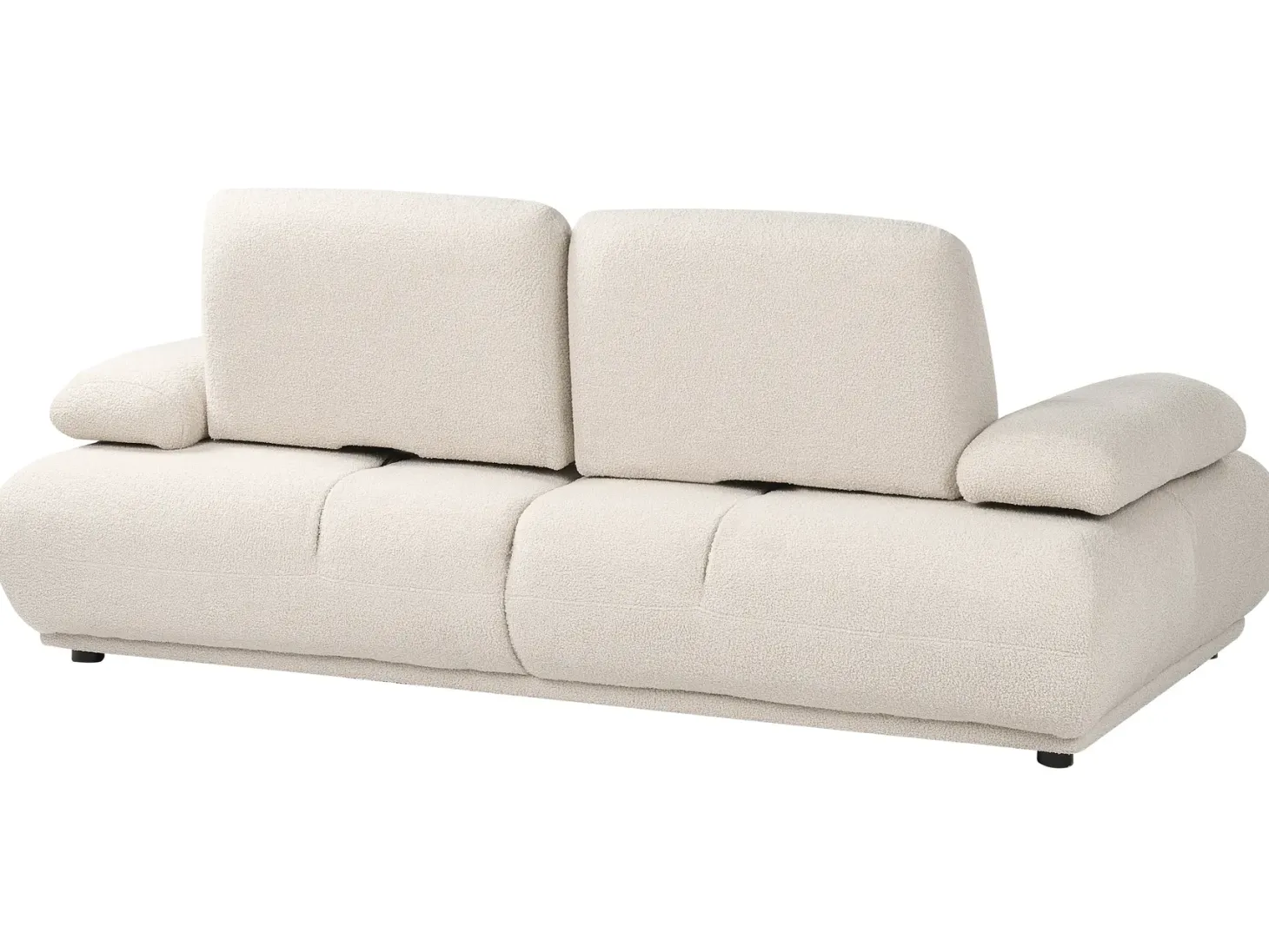 Sofasæt 5 personers NACKA Boucle Cremehvid