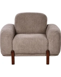 Sofasæt 4 personers ODNES Boucle Brungrå