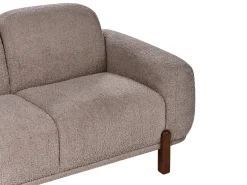 Sofasæt 4 personers ODNES Boucle Brungrå