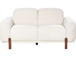 Sofasæt 4 personers ODNES Boucle Hvid