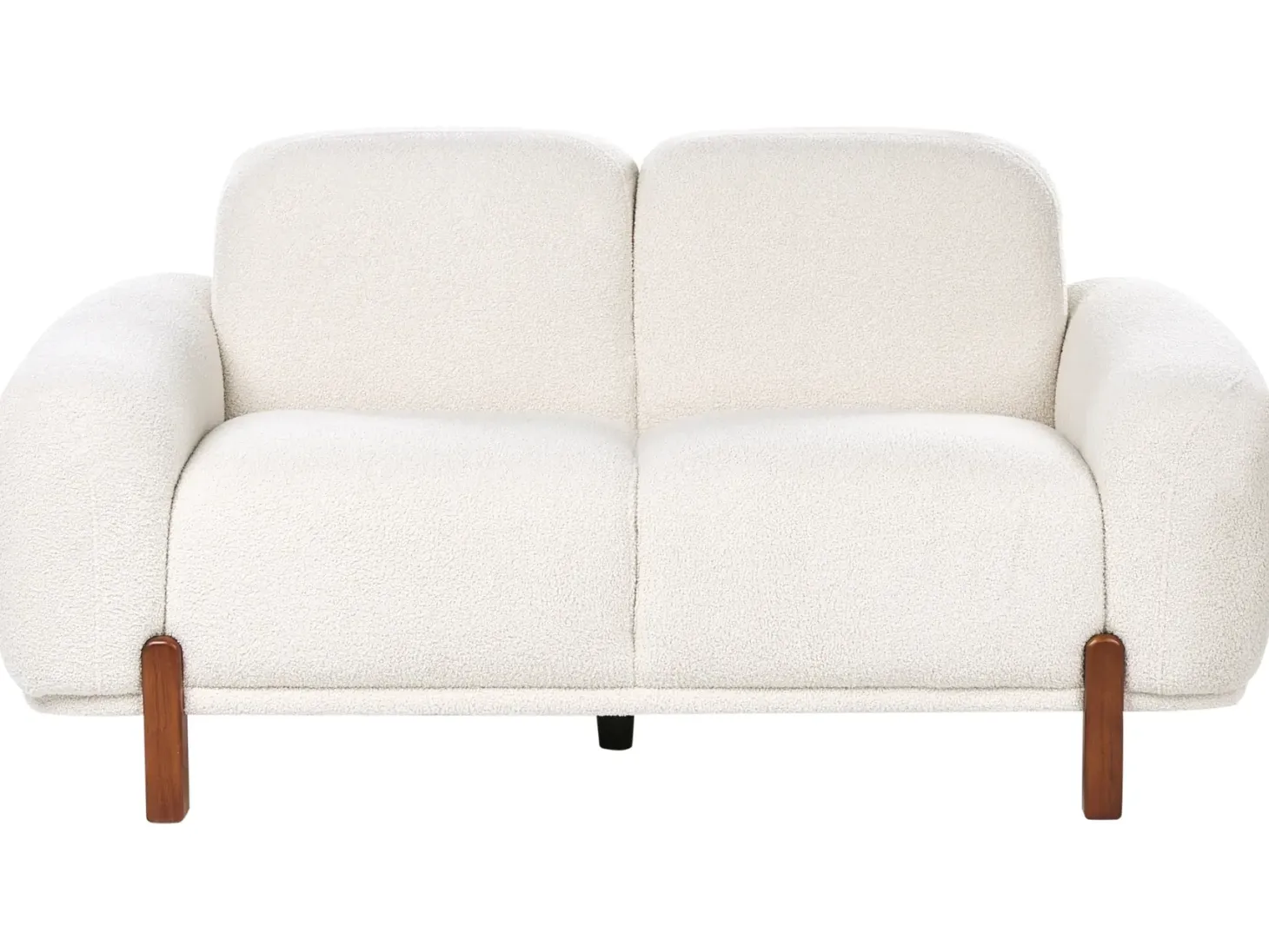 Sofasæt 4 personers ODNES Boucle Hvid