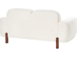 Sofasæt 4 personers ODNES Boucle Hvid