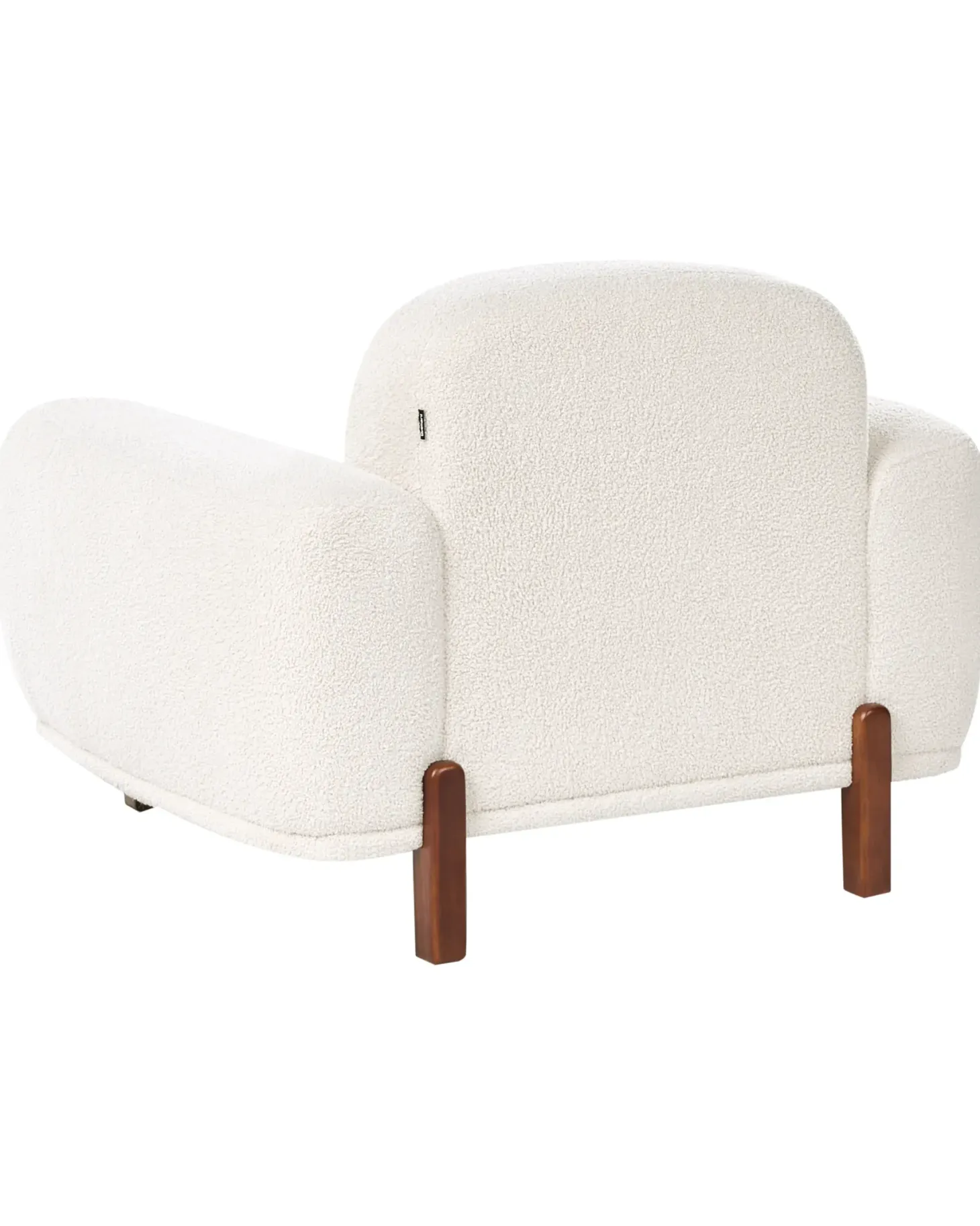 Sofasæt 4 personers ODNES Boucle Hvid