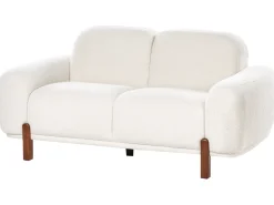 Sofasæt 4 personers ODNES Boucle Hvid