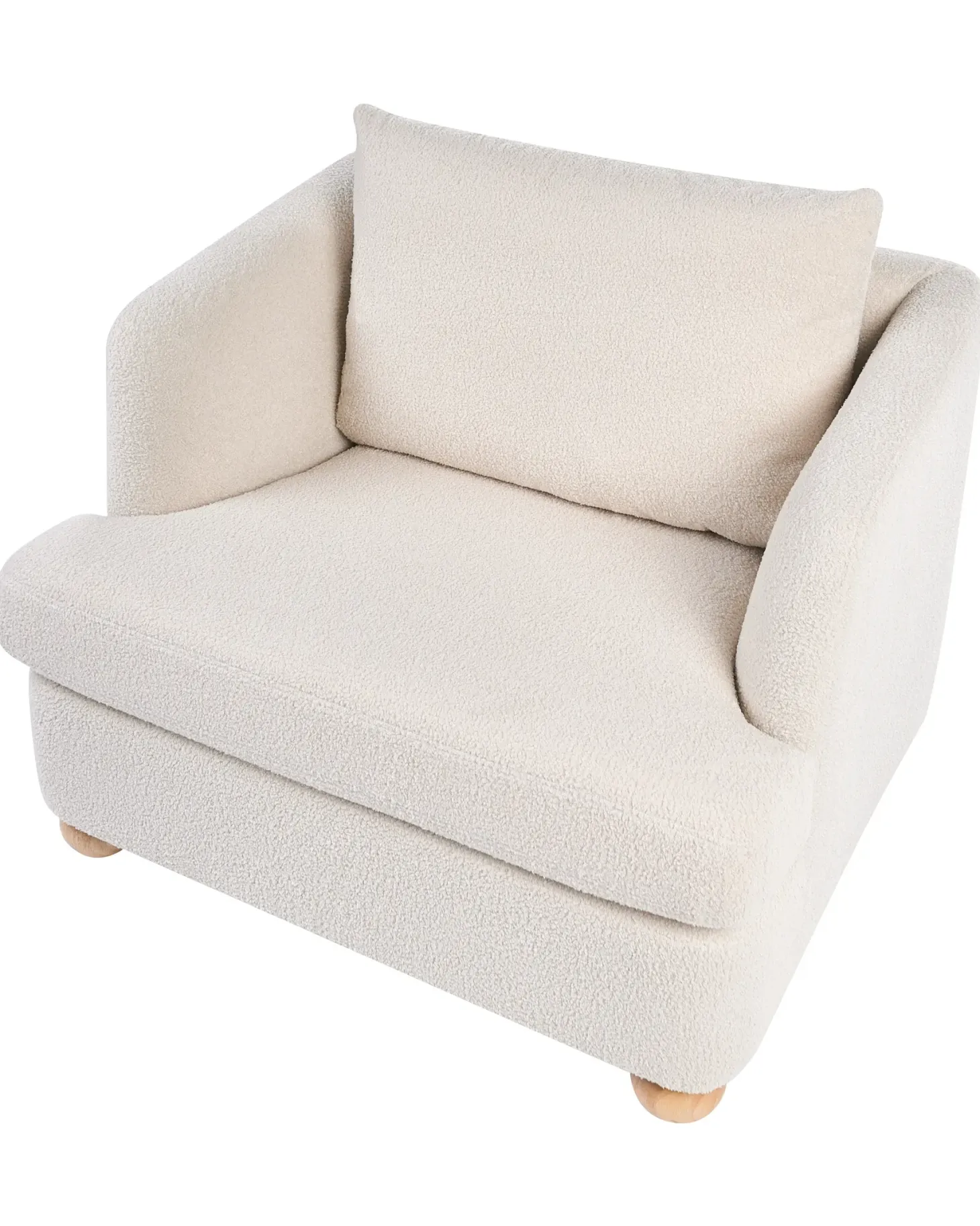 Sofasæt 6 personers RATTVIK Boucle Cremehvid