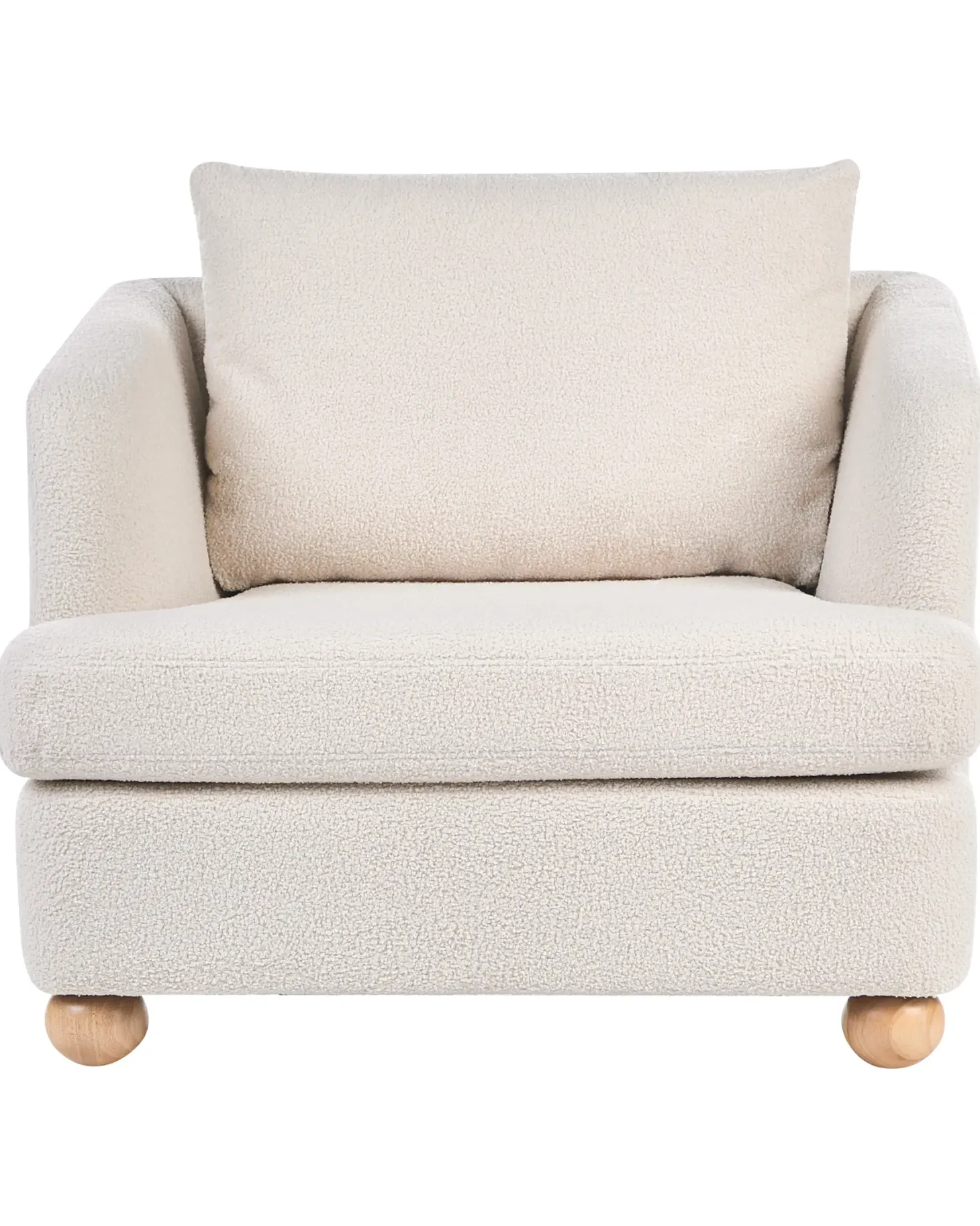 Sofasæt 6 personers RATTVIK Boucle Cremehvid