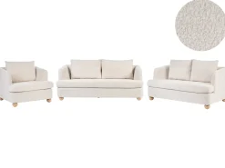 Sofasæt 6 personers RATTVIK Boucle Cremehvid