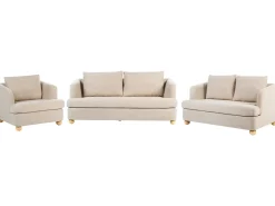 Sofasæt 6 personers RATTVIK Boucle Beige
