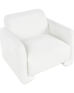 Sofasæt 4 personers SALAND Hvid