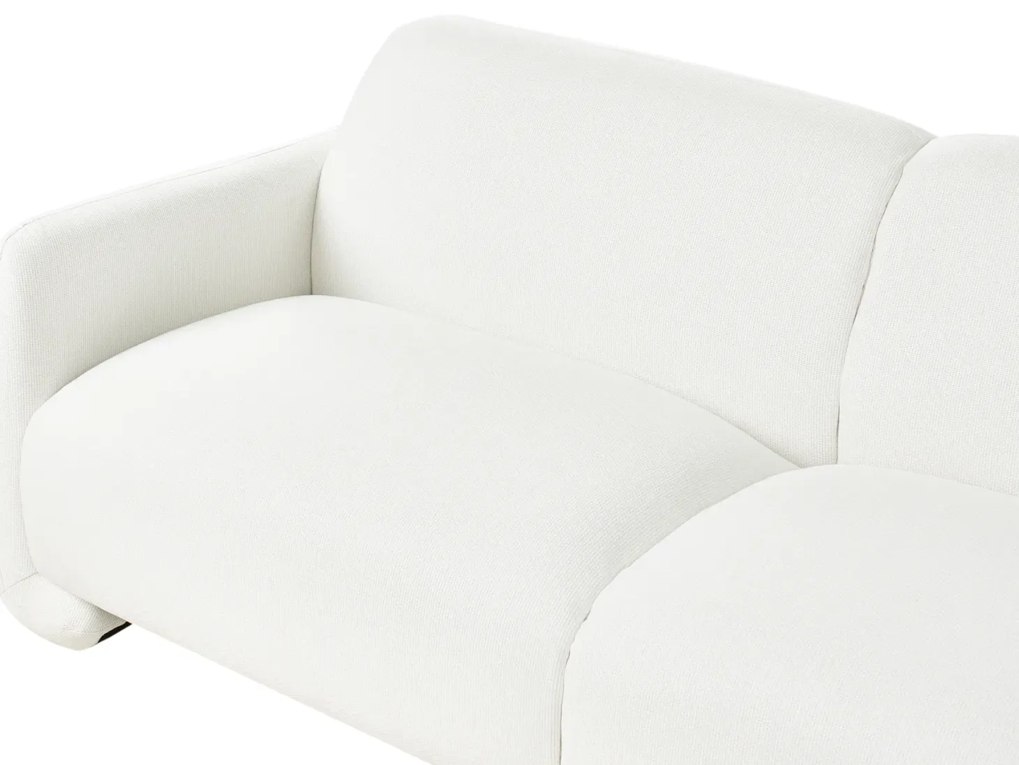Sofasæt 4 personers SALAND Hvid