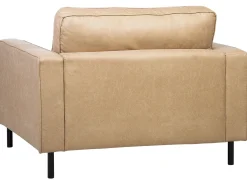Sofasæt 4 personers SAVALEN Kunstlæder Beige