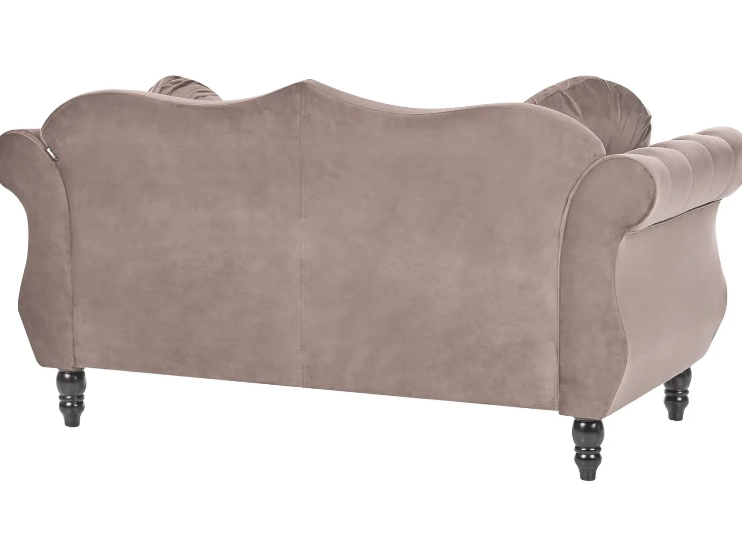 Sofasæt 5 personers SKIEN Velour Brungrå