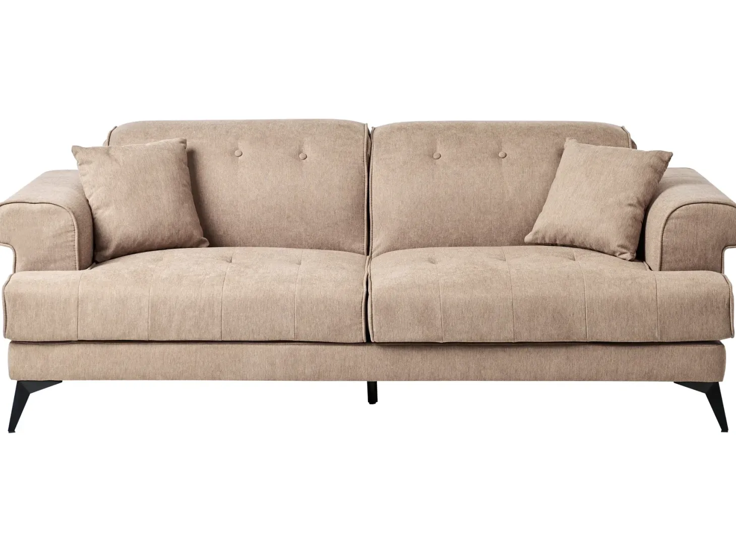 Sofasæt 5 personers SKIVE Lysebrun