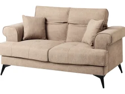 Sofasæt 5 personers SKIVE Lysebrun