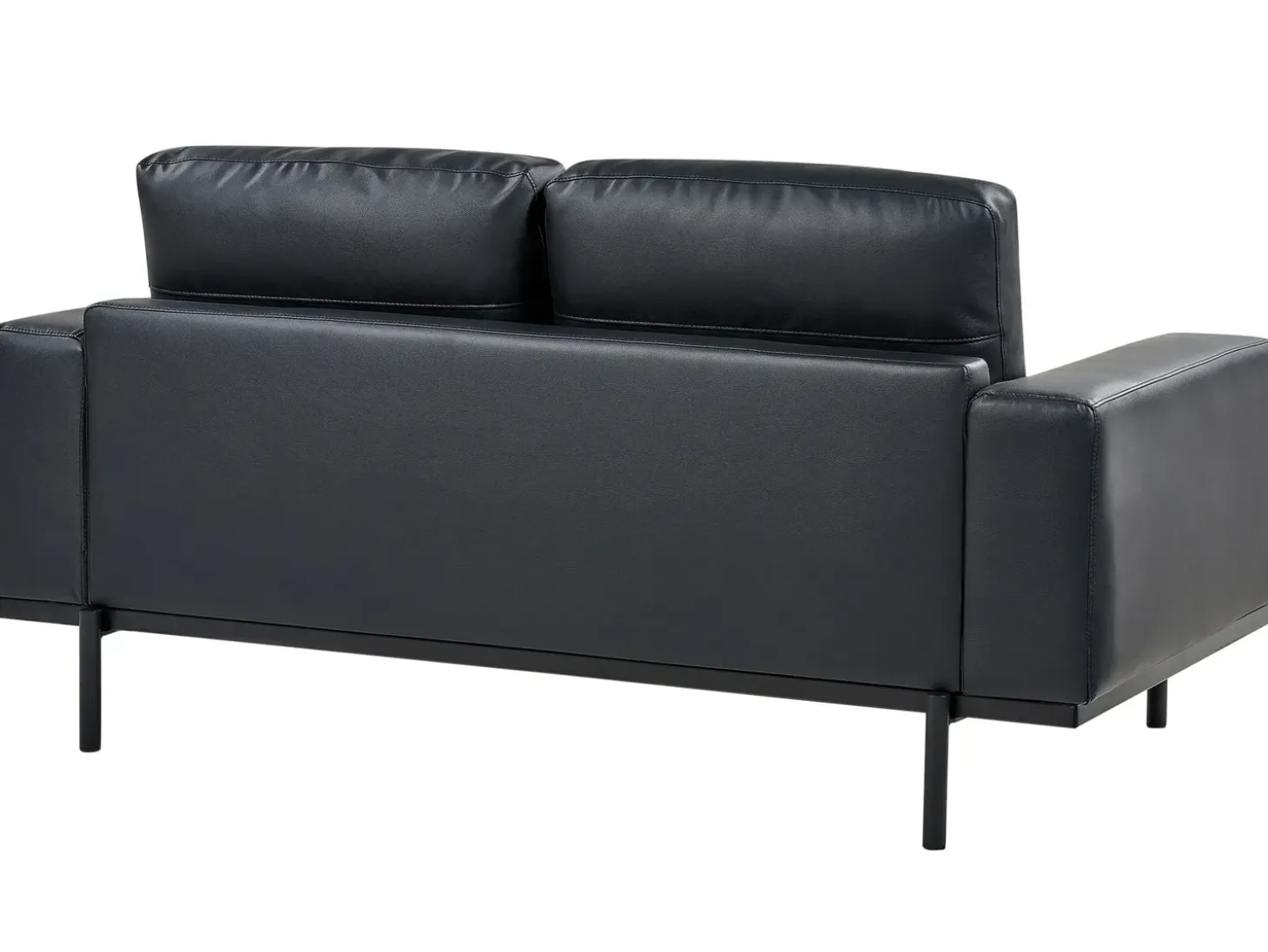 Sofasæt 6 personers SOVIK Kunstlæder Sort