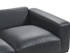 Sofasæt 6 personers SOVIK Kunstlæder Sort