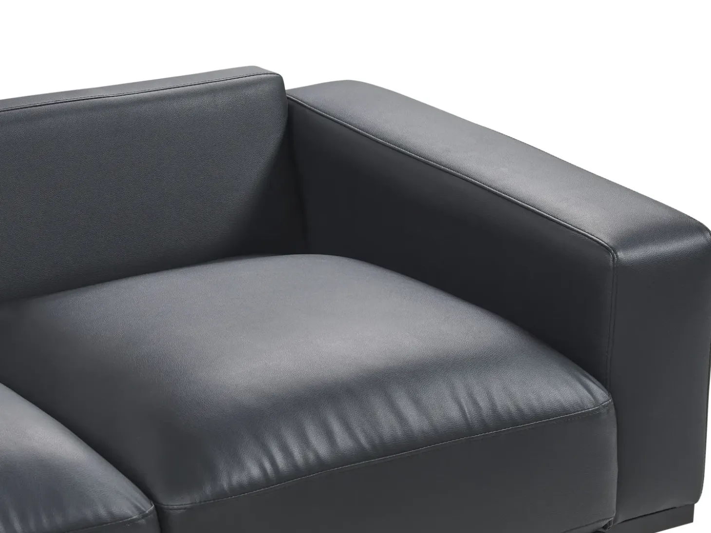Sofasæt 6 personers SOVIK Kunstlæder Sort