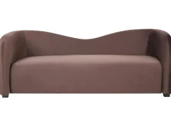 Sofasæt 5 personers VELTADA Velour Mørkebrun