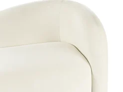 Sofasæt 5 personers VELTADA Velour Cremehvid