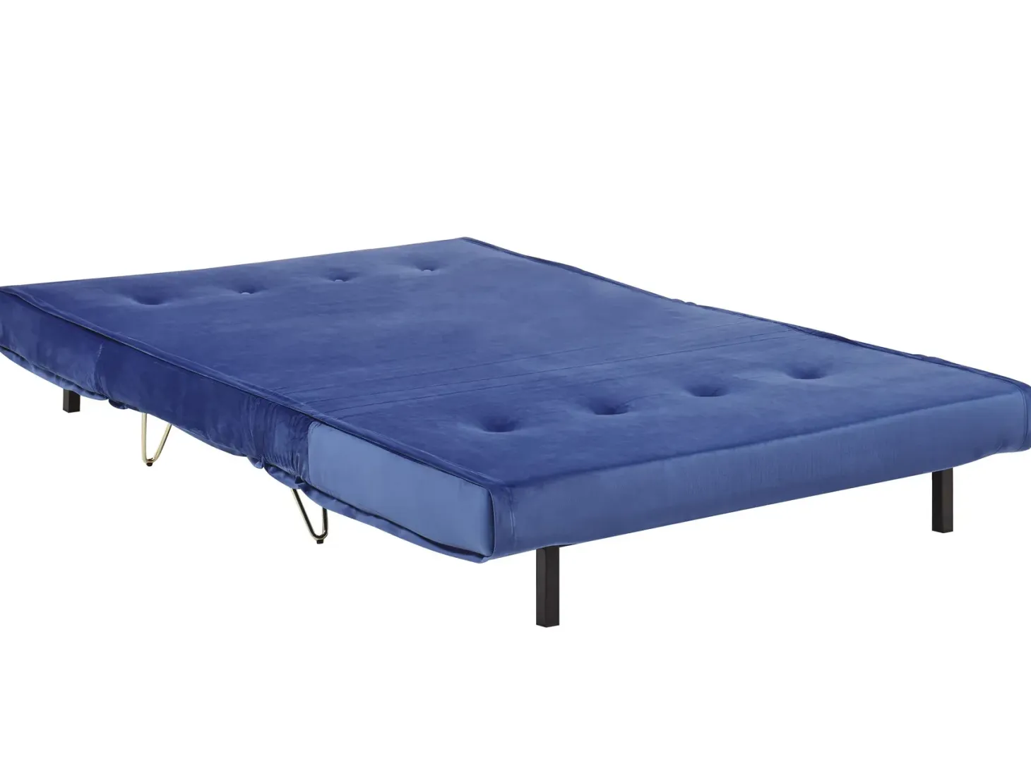 Sofasæt 3 personers VESTFOLD Velour Navy Blå