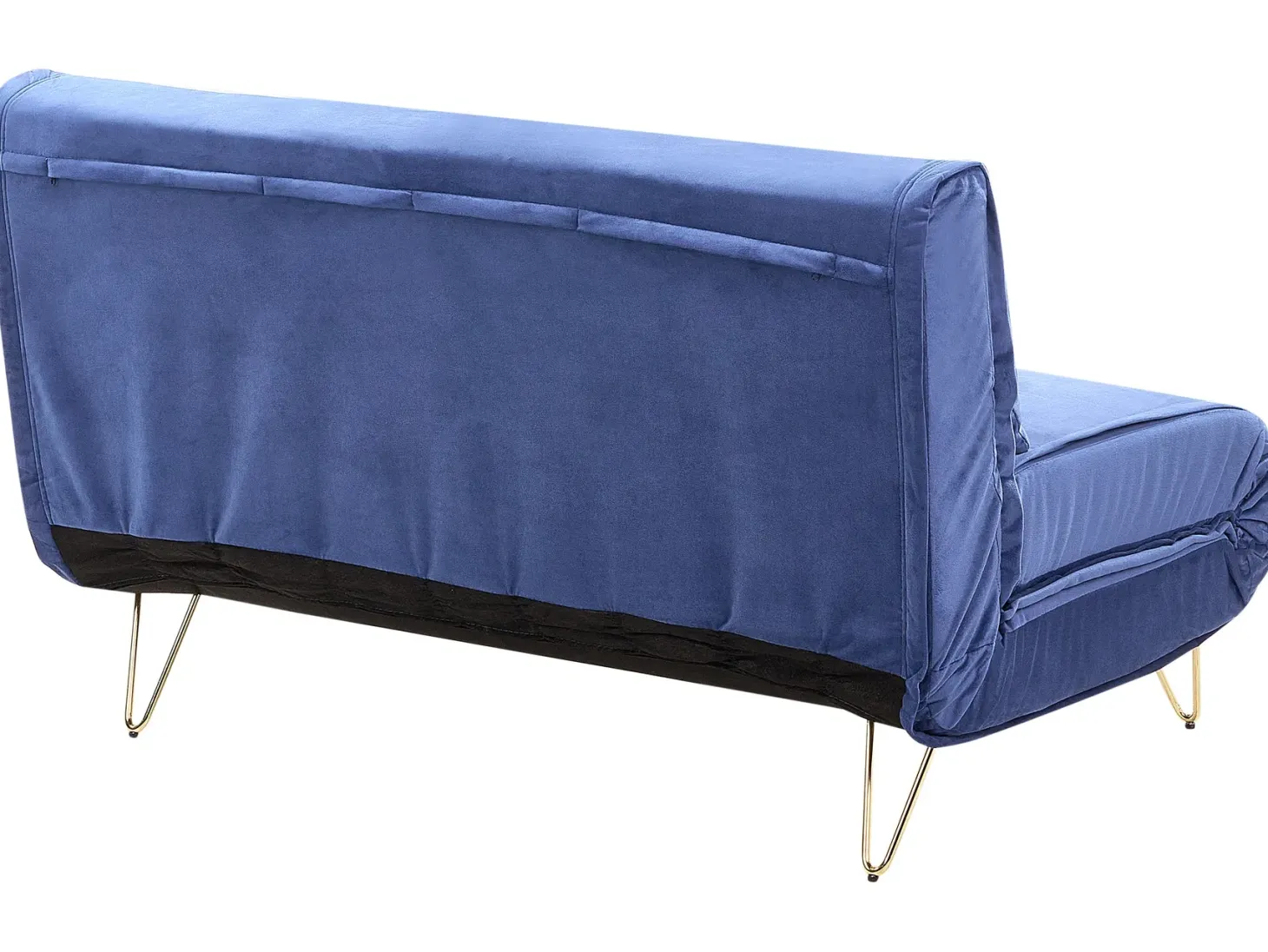 Sofasæt 3 personers VESTFOLD Velour Navy Blå