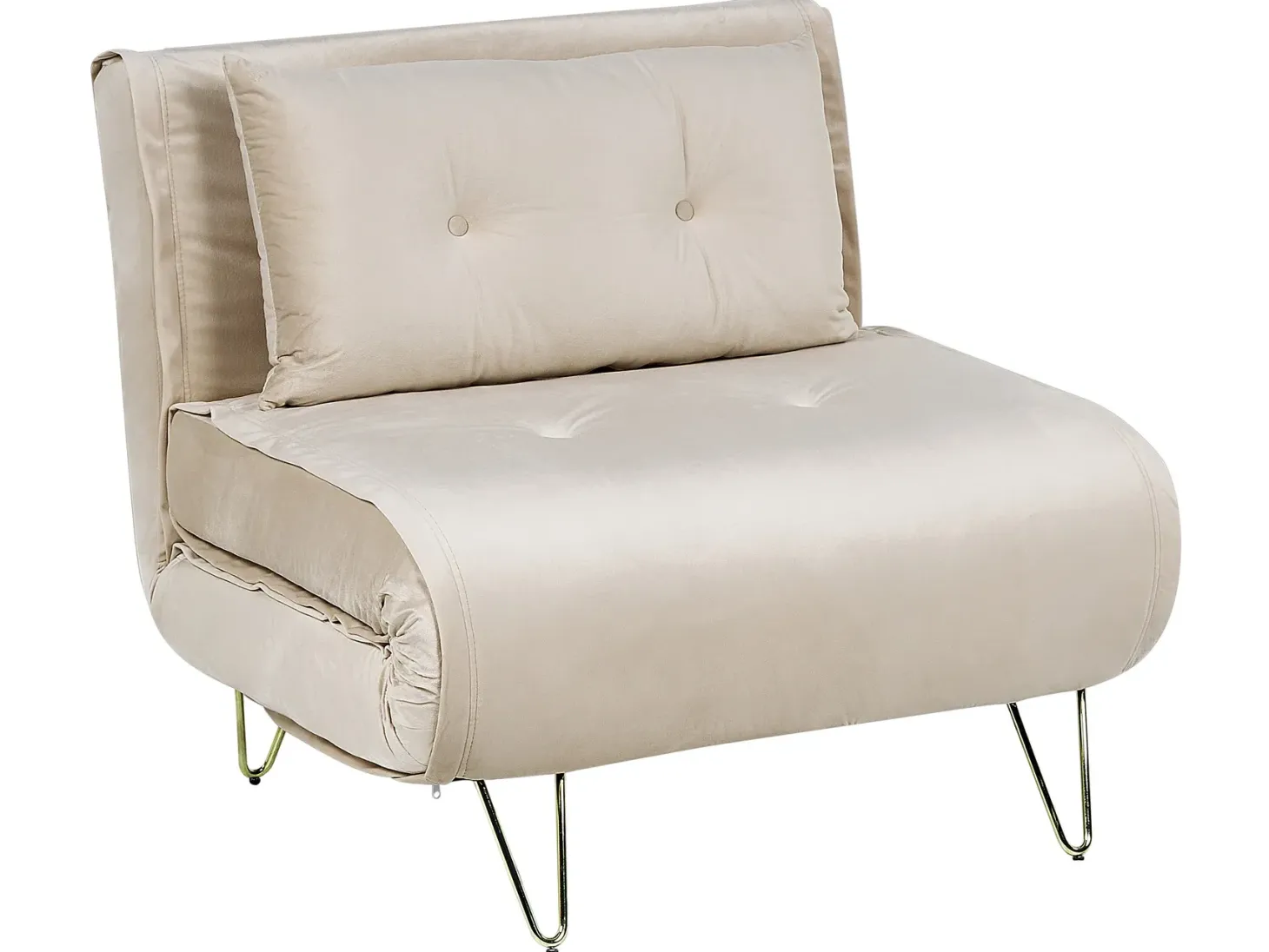 Sofasæt 3 personers VESTFOLD Velour Beige