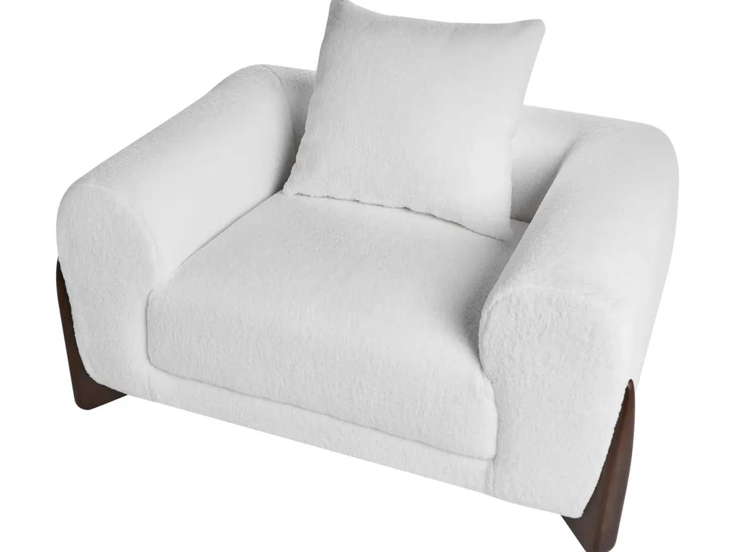 Sofasæt 6 personers VINLIDEN Boucle Hvid