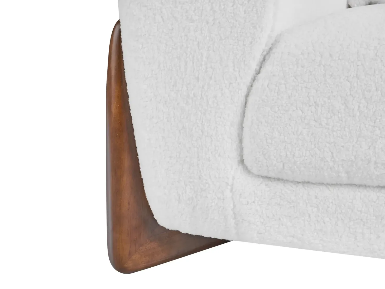 Sofasæt 6 personers VINLIDEN Boucle Hvid
