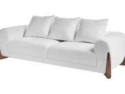 Sofasæt 6 personers VINLIDEN Boucle Hvid