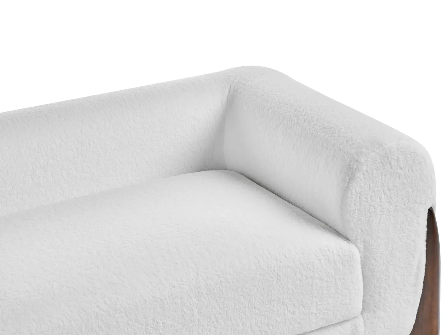 Sofasæt 6 personers VINLIDEN Boucle Hvid