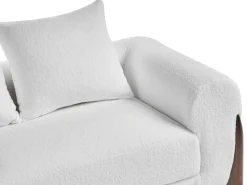Sofasæt 6 personers VINLIDEN Boucle Hvid