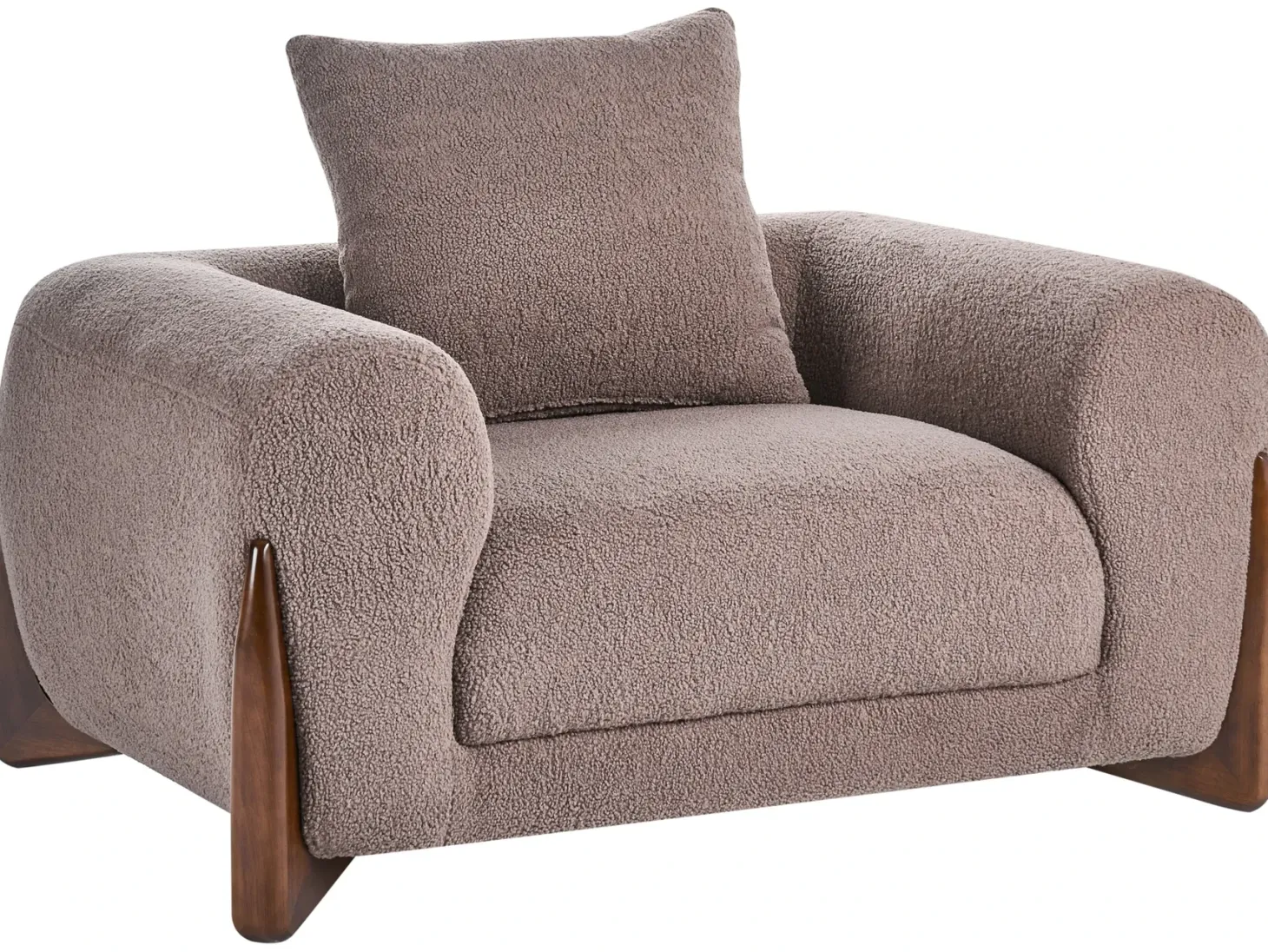 Sofasæt 6 personers VINLIDEN Boucle Brun