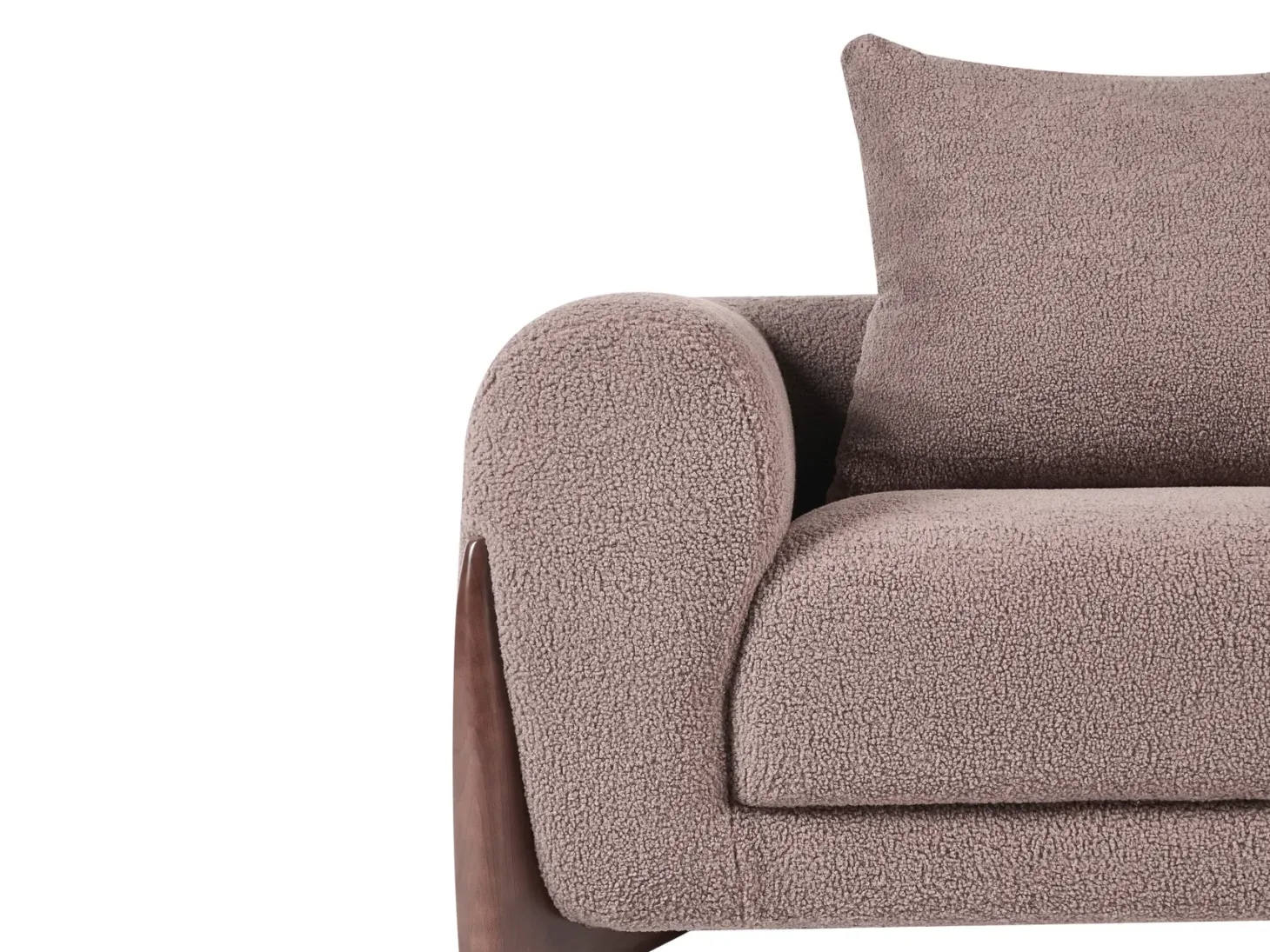 Sofasæt 6 personers VINLIDEN Boucle Brun