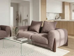 Sofasæt 6 personers VINLIDEN Boucle Brun