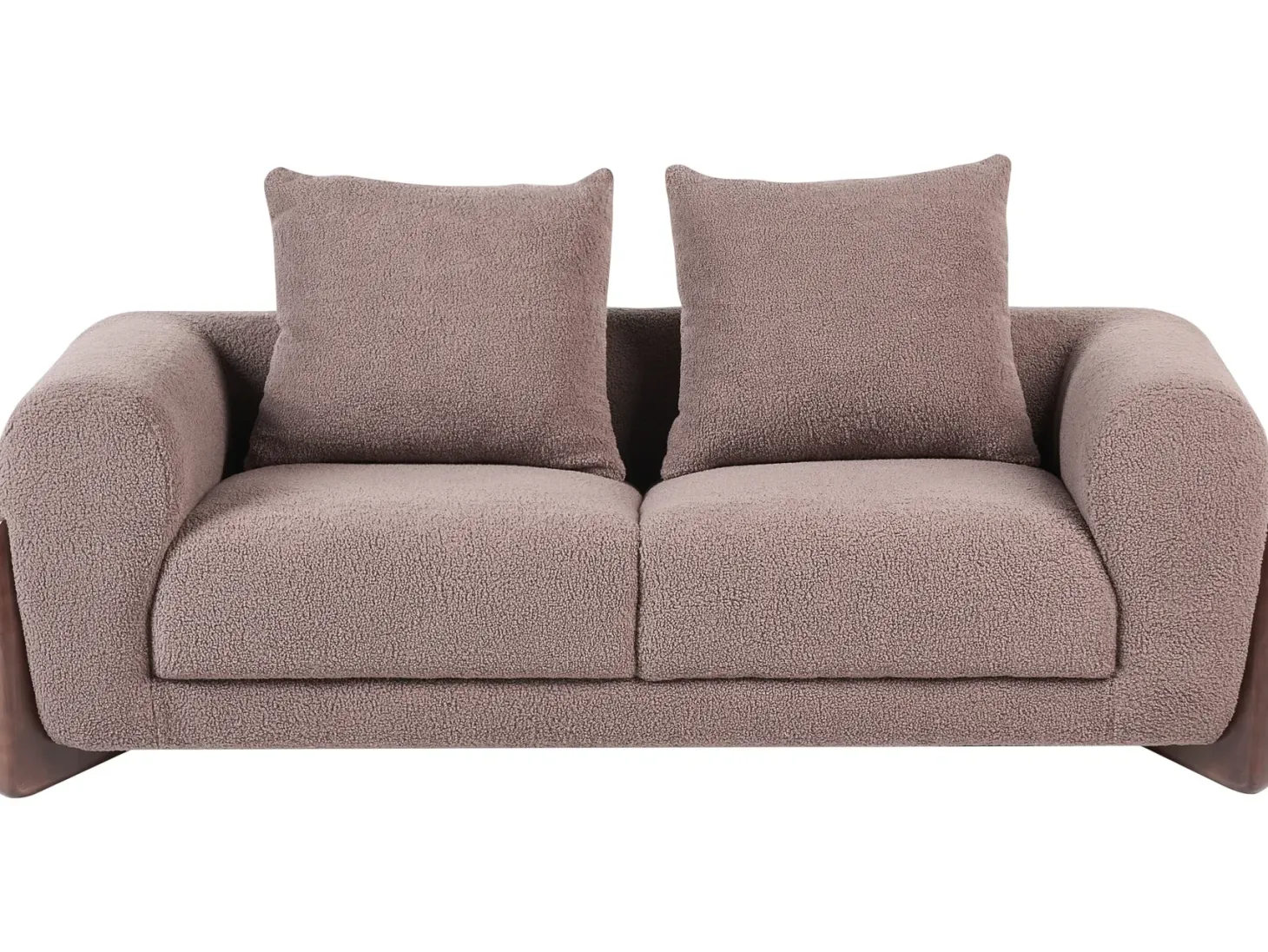 Sofasæt 6 personers VINLIDEN Boucle Brun